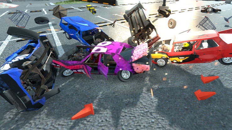 Demolition Derby Multiplayer – многопользовательские бои машин на выживание