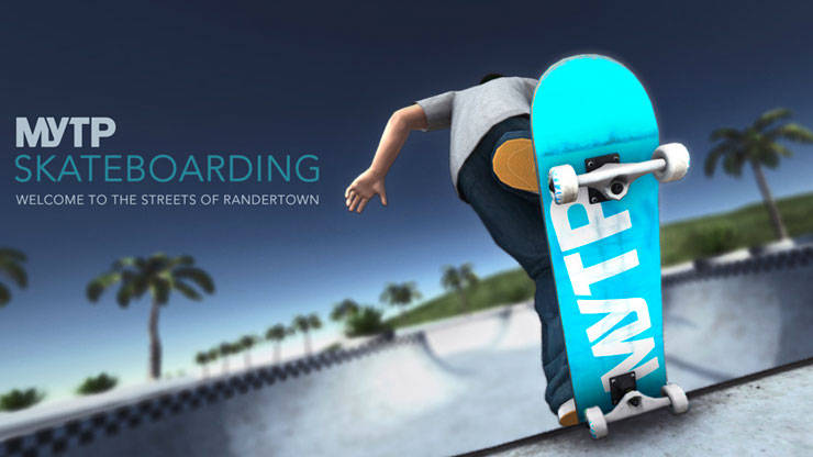 MyTP Skateboarding – новая игра серии MyTP. На этот раз симулятор скейтбординга