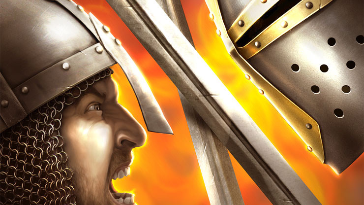 Средневековый файтинг Knights Fight: Medieval Arena от разработчиков из Белоруссии