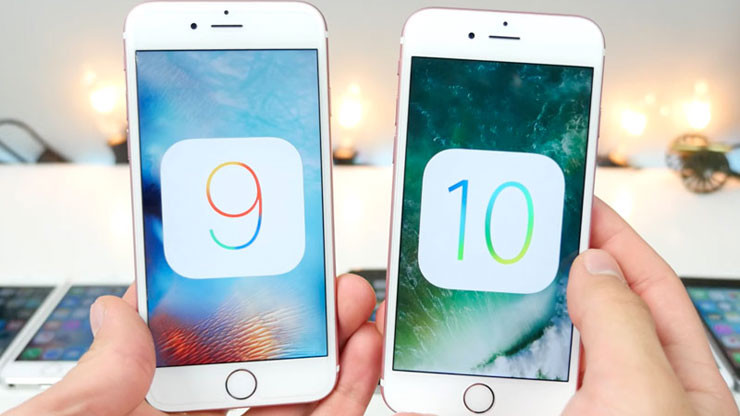 Тест скорости работы iOS 10 и iOS 9.3.5 на iPhone прошлых лет