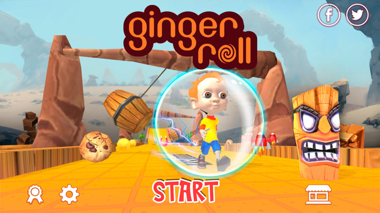 Ginger Roll — покатушки в зорбе