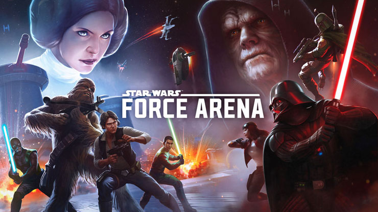 Netmarble Games выпустили Star Wars™: Force Arena – MOBA-стратегию в сетинге «Звездных Воин»