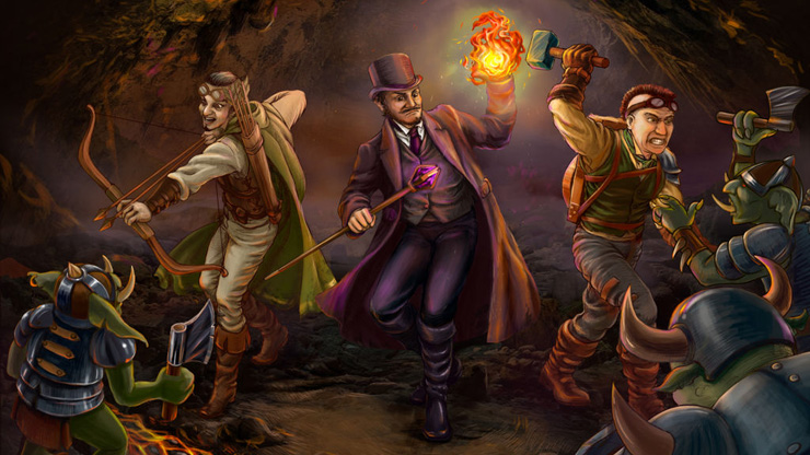 «Goblins: Dungeon Defense» — аркада с элементами RPG и TD в сеттинге фэнтези и стимпанка