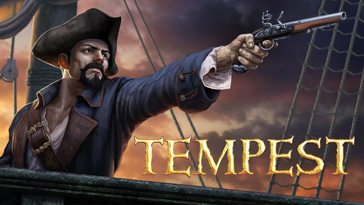 Видео геймплея Tempest для мобильных устройств, RPG с открытым миром в пиратском сеттинге