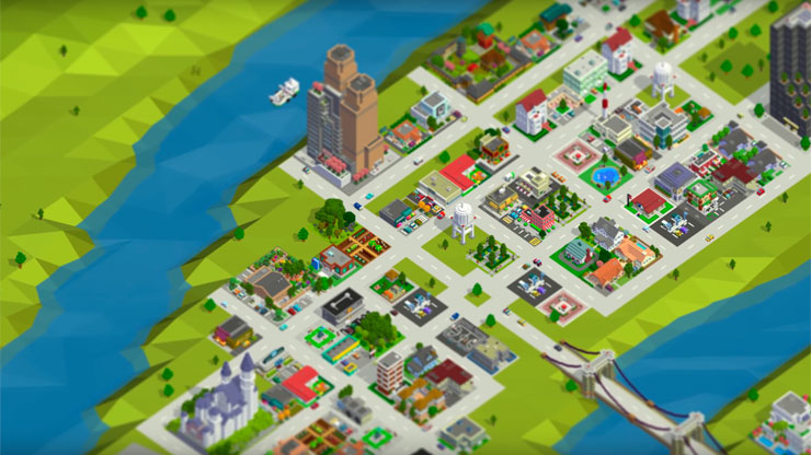 Авторы Tiny Tower и Pocket Planes выпустили градостроительный симулятор Bit City