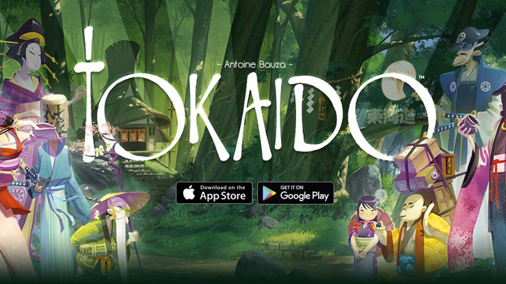 Цифровая адаптация популярной настольной игры Tokaido стала доступна для мобильных устройств