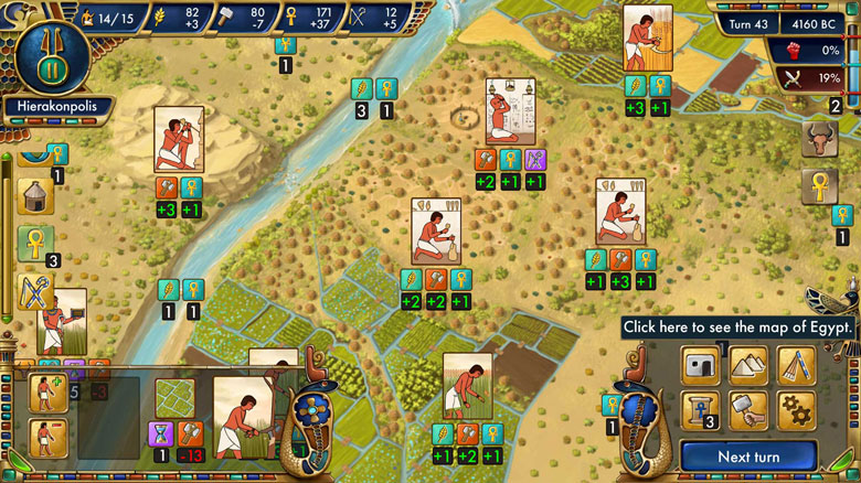 Исторически достоверная пошаговая стратегия «Predynastic Egypt» вышла в App Store