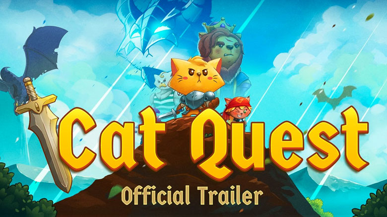 Новое видео геймплея «Cat Quest», RPG с открытым миром про котиков