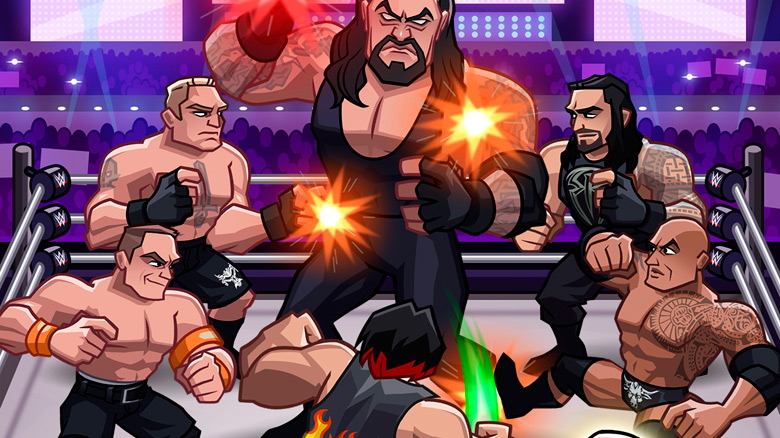Заполучите легендарных бойцов в свою команду в «WWE: Tap Mania» от SEGA
