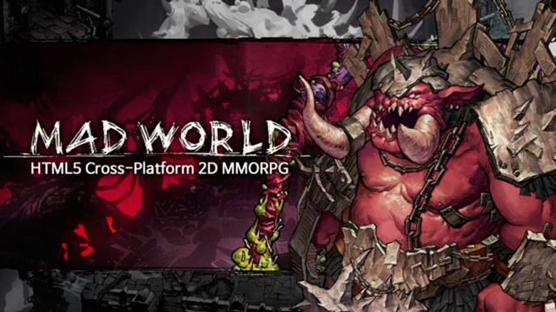 Новое видео кроссплатформенной MMO «Mad World», работающей на HTML5