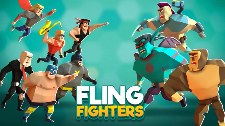 Встречайте необычный файтинг «Fling Fighters» от создателей Overkill