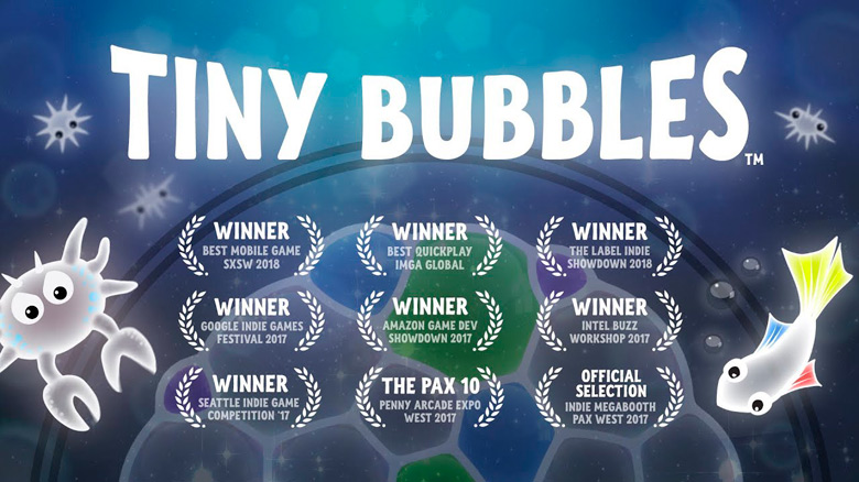 ​«Tiny Bubbles» – лопаем пузыри и ловим дзен