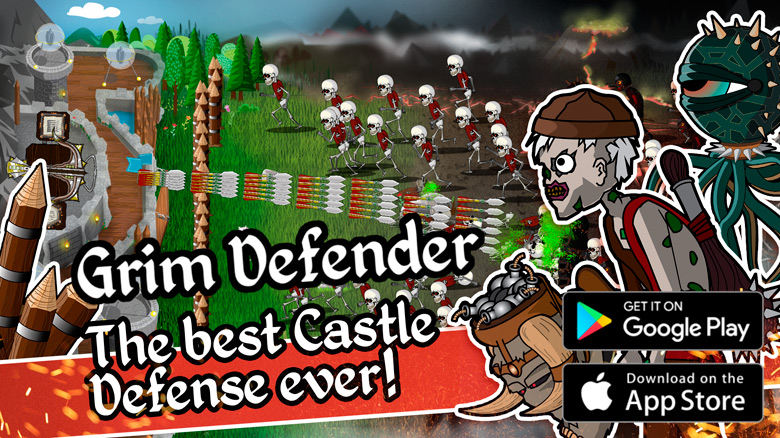 «Grim Defender» — динамичная защита замка: стрелы против нечисти