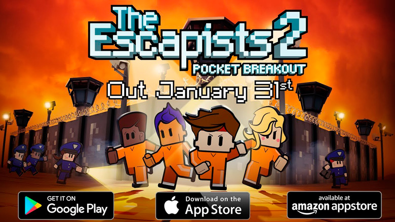 «The Escapists 2: Pocket Breakout» – продолжение симулятора побега из тюрьмы доступно для загрузки