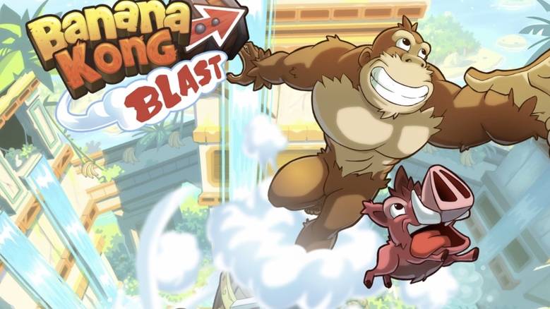 «Banana Kong Blast» – горилла ищет бананы... снова!