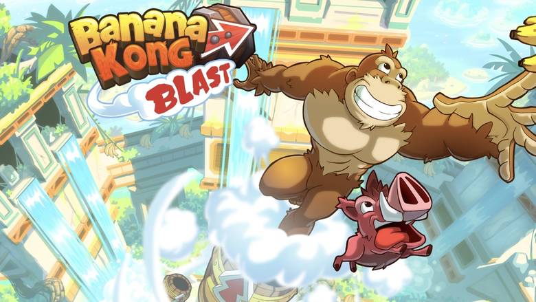 «Banana Kong Blast» – бананы на бочку!