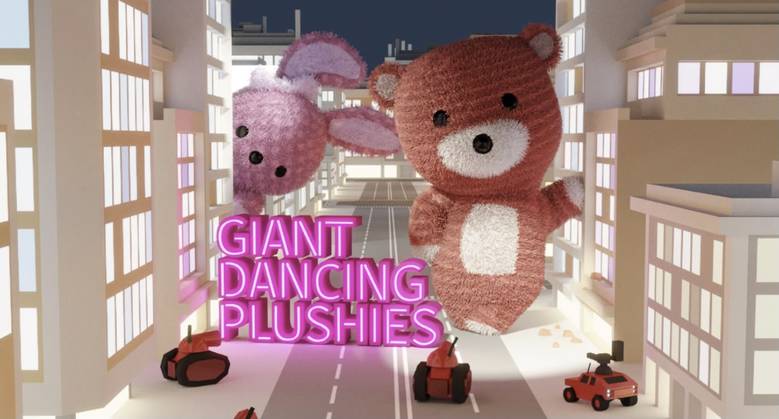 «Giant Dancing Plushies» – это вам не игрушки!