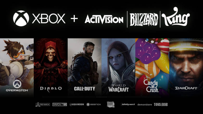 Microsoft покупает Activision Blizzard за 68,7 миллиарда долларов