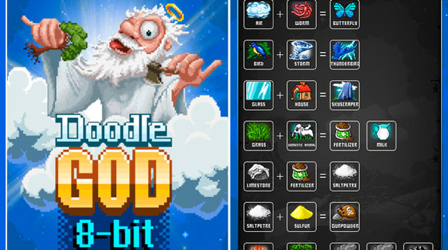 Doodle God: 8-bit Mania – старый добрый «симулятор бога» возвращается к нам в новом обличии