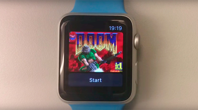 «Doom» была портирована на Apple Watch и Apple TV