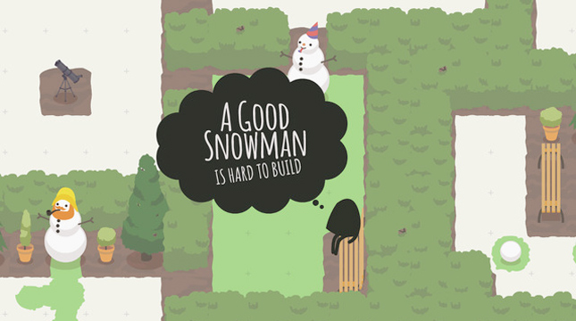 «A Good Snowman Is Hard To Build» — головоломка о монстре и лепке снеговиков