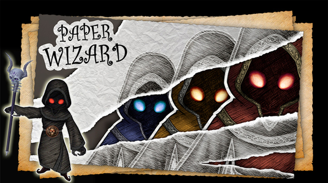 Paper Wizard — «бумажная» дуал-стик action-RPG