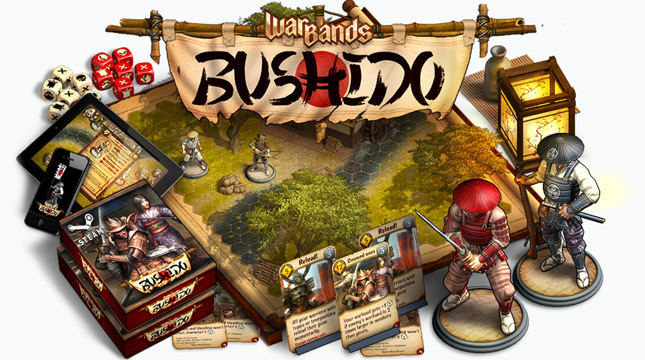 Российская компания Red Unit представила TTB «Warbands: Bushido»