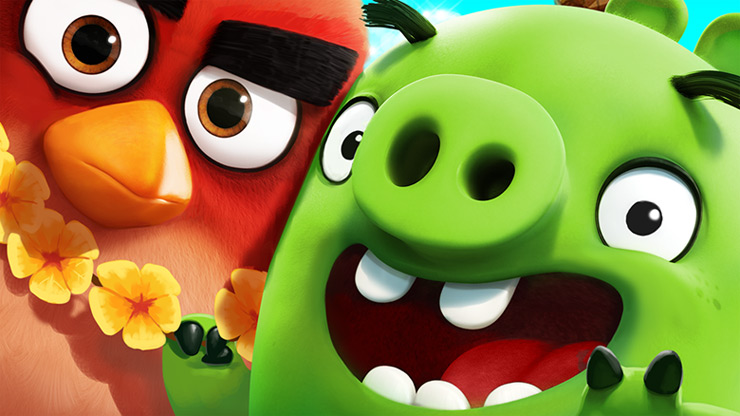 Состоялся софт-запуск Angry Birds Holiday: создаем рай для свиней