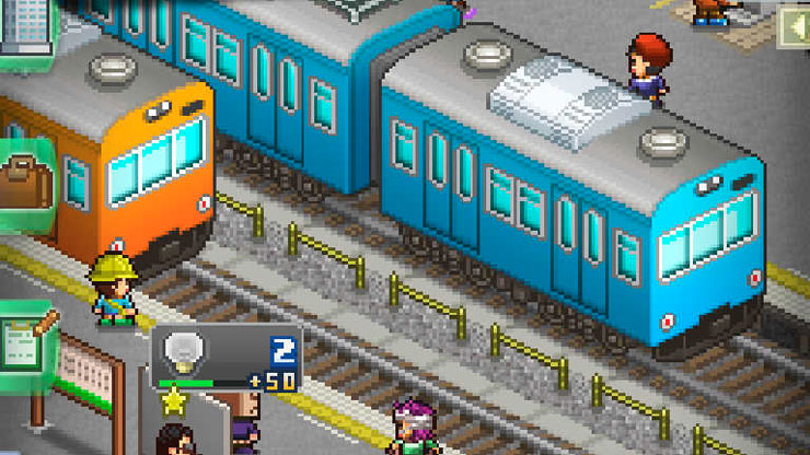 Kairosoft предлагает симулятор менеджера железнодорожной станции