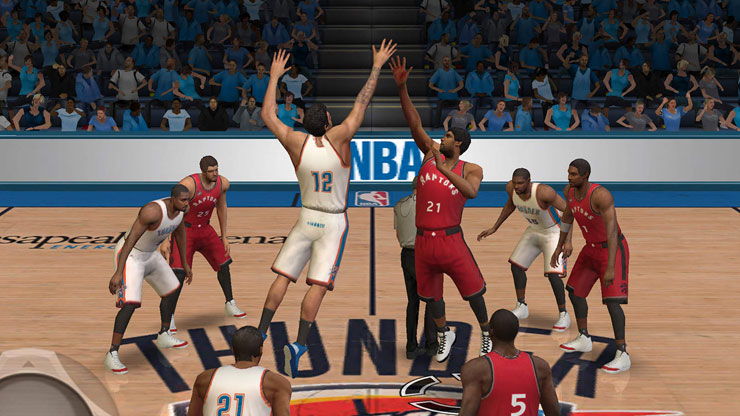 Electronic Arts выпустили новый баскетбольный симулятор NBA LIVE Mobile
