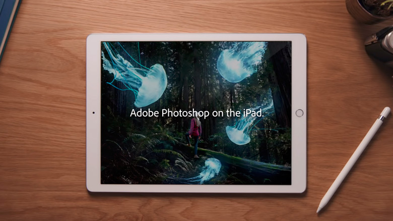 Adobe анонсировала полноценный «Photoshop CC» для iPad
